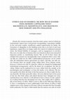 Research paper thumbnail of ETHICS AND ECONOMICS, OR HOW MUCH EGOISM DOES MODERN CAPITALISM NEED? MACHIAVELLI'S, MANDEVILLE'S, AND MALTHUS'S NEW INSIGHT AND ITS CHALLENGE