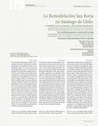 Research paper thumbnail of Arze, G. - Remodelación San Borja en Santiago, Chile. De promesa revolucionaria a reactivador inmobiliario