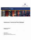 Research paper thumbnail of Porteous, Holly_Cybersecurity: Technical and Policy Challenges