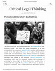 Research paper thumbnail of Postcolonial Liberalism's Double Binds