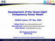 Research paper thumbnail of Development of the 'Great Eight' Competency Factor Model