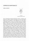 Research paper thumbnail of Corrado da Martignacco, notaio, canonico