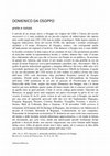 Research paper thumbnail of Domenico da Osoppo, prete e notaio