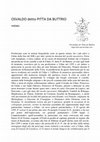 Research paper thumbnail of Osvaldo detto Pitta da Buttrio, notaio, in Nuovo Liruti. Dizionario biografico dei friulani On-line, Supplemento 2018