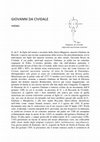 Research paper thumbnail of Giovanni da Cividale, notaio, in Nuovo Liruti. Dizionario biografico dei friulani On-line, Supplemento 2018