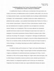 Research paper thumbnail of Constitutionelle Non-Voyante, Structurellement Exclusif: Le républicanisme français revisité par la colonisation