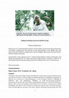 Research paper thumbnail of Religious Healing and Sacred Health Curing: documentary film presentation and debate (week 2)