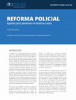 Reforma Policial: agenda (aún) pendiente en América Latina Cover Page