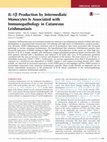 Research paper thumbnail of IL-1β production by intermediate monocytes is associated with immunopathology in cutaneous leishmaniasis