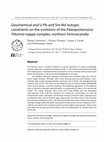 Research paper thumbnail of Geochemical and U-Pb and Sm-Nd isotopic constraints on the evolution of the Paleoproterozoic Ylitornio nappe complex, northern Fennoscandia