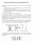 Research paper thumbnail of RESOLUCIONES ENGAÑOSAS DE LOS ACORDES DOMINANTES CON 7ª. Una resolución engañosa usualmente ocurre en alguna de las siguientes situaciones