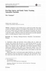 Research paper thumbnail of Peat Bogs, Sperm, and Family Values: Teaching Naturalism Charitably (in Courses on Sex, Gender, and Sexuality)