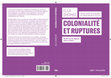 Colonialité et Ruptures: Écrits sur les figures juives arabes, Essays selected and introduced by Joelle Marelli & Tal Dor, and translated into French by Marelli, with Shohat's preface, Lux Éditeur, Canada, 2021. Cover Page