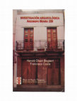 Research paper thumbnail of Investigación arqueológica calle Arzobispo Meriño 259. / Archaeological investigation 259 Arzobispo Meriño street.