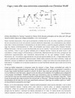 Research paper thumbnail of Cage y más allá: una entrevista comentada con Christian Wolff