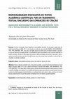 Research paper thumbnail of Responsabilidade enunciativa em textos acadêmico-científicos: por um tratamento textual/discursivo das operações de citação