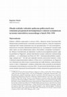 Research paper thumbnail of Obsada wydziału i referatów społeczno-politycznych oraz wykonanie przypisanych im kompetencji w zakresie wyznaniowym na terenie województwa rzeszowskiego w latach 1944-1950