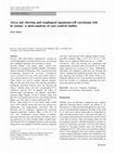 Areca nut chewing and esophageal squamous-cell carcinoma risk in Asians: A meta-analysis of case–control studies Cover Page