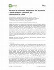 Advances in Occurrence, Importance, and Mycotoxin Control Strategies: Prevention and Detoxification in Foods Cover Page