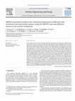 CREOLE experiment study on the reactivity temperature coefficient with sensitivity and uncertainty analysis using the MCNP5 code and different neutron cross section evaluations Cover Page