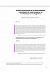 Research paper thumbnail of Análisis multicausal de los determinantes individuales de la participación en manifestaciones en Argentina