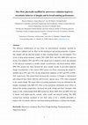 Rice flour physically modified by microwave radiation improves viscoelastic behavior of doughs and its bread-making performance Cover Page