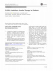 Research paper thumbnail of EADSG Guidelines: Insulin Therapy in Diabetes