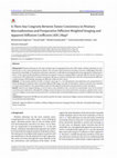 Research paper thumbnail of Is There Any Congruity Between Tumor Consistency in Pituitary Macroadenomas and Preoperative Diffusion Weighted Imaging and Apparent Diffusion Coefficient (ADC) Map?