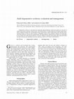 Research paper thumbnail of Adult degenerative scoliosis: evaluation and management