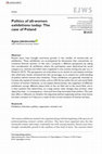 Research paper thumbnail of Politics of all-women exhibitions today: The case of Poland