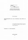 Research paper thumbnail of Biomonitoramento das águas: estratégias para prática de ensino