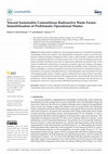 Toward Sustainable Cementitious Radioactive Waste Forms: Immobilization of Problematic Operational Wastes Cover Page