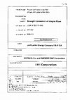 Research paper thumbnail of Strength calcul for Integral pipes1