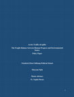 Arctic Traffic oil spills: The Fragile Balance between Human Progress and Environmental Issues. Policy Paper Friedrich Ebert Stiftung Political School Cover Page