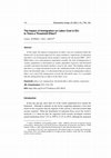 Research paper thumbnail of The Impact of Immigration on Labor Cost in EU: Is There a Threshold Effect?