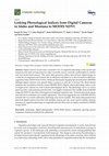 Linking Phenological Indices from Digital Cameras in Idaho and Montana to MODIS NDVI Cover Page