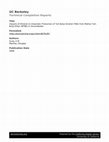 Research paper thumbnail of Impacts of Ethanol on Anaerobic Production of Tert-Butyl Alcohol (TBA) from Methyl Tert-Butyl Ether (MTBE) in Groundwater