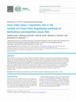 Research paper thumbnail of Gene mdpC plays a regulatory role in the methyl-tert-butyl ether degradation pathway of Methylibium petroleiphilum strain PM1