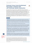 Fulminant Versus Acute Nonfulminant Myocarditis in Patients With Left Ventricular Systolic Dysfunction Cover Page