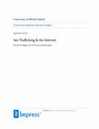 Research paper thumbnail of Sex Trafficking & the Internet