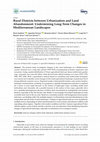 Research paper thumbnail of Rural Districts between Urbanization and Land Abandonment: Undermining Long-Term Changes in Mediterranean Landscapes