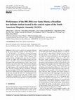 Performance of the IRI-2016 over Santa Maria, a Brazilian low-latitude station located in the central region of the South American Magnetic Anomaly (SAMA) Cover Page