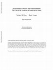 The dynamics of poverty and its determinants: The case of the northeast of Brazil and its states Cover Page