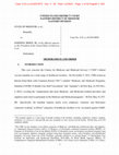 Research paper thumbnail of STATE OF MISSOURI, et al., v. JOSEPH R. BIDEN, JR., in his official capacity ) as the President of the United States of America, ) et al.,  (ED Missouri  November 29, 2021)