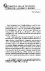 Situazione della filosofia pubblica: Norberto Bobbio Cover Page