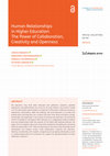 Research paper thumbnail of Human Relationships in Higher Education: The Power of Collaboration, Creativity and Openness