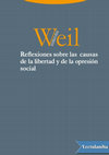 Reflexiones sobre las causas de la libertad y de la opresion social Simone Weil Cover Page