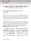 Consistency in fruit preferences across the geographical range of the frugivorous bats Artibeus , Carollia and Sturnira (Chiroptera) Cover Page