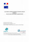 Research paper thumbnail of Les clusters ou districts industriels du domaine culturel et médiatique : revue du savoir économique et questionnement