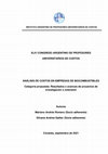 Research paper thumbnail of Análisis de Costos en Empresas de Biocombustibles